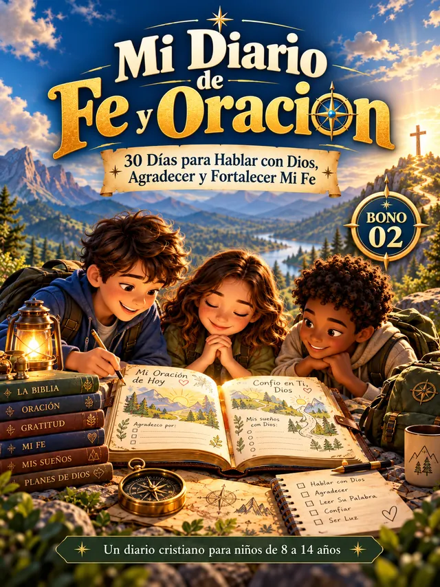 Portada del Bono 2: Mi Diario de Fe y Oración
